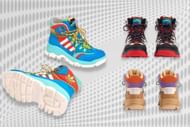 Here's a detailed look at different profiles of the collaborative winter boots (Image via Sportskeeda)